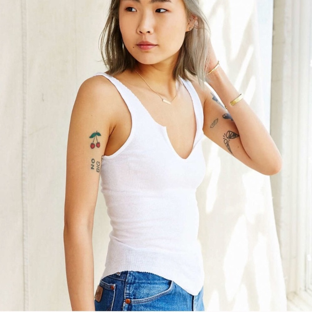Urban Renewal Trimmed Tank Top Urban Outfitters